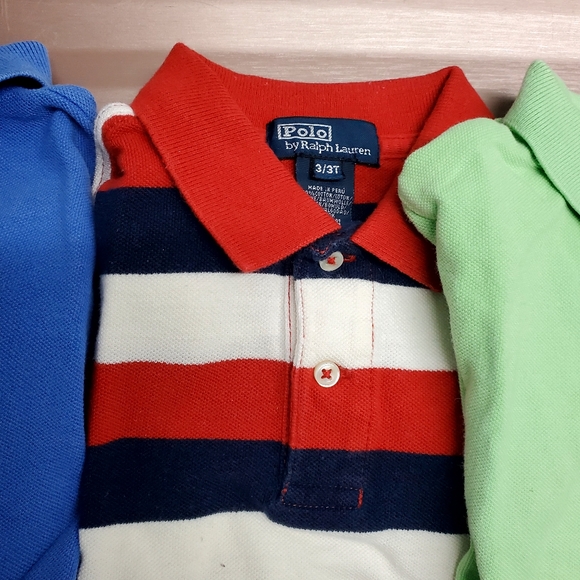 Bundle of 3T Ralph Lauren Polo short sleeve shirts - Picture 3 of 3